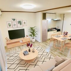 初期費用0円♪8/23入居可♪ﾘﾉﾍﾞ済2LDK/56㎡♪…