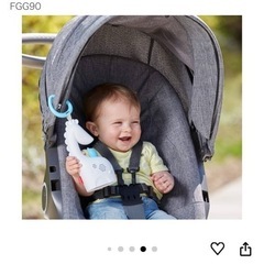 未使用　Fisher-Price ポータブル・おやすみキリンさんの画像