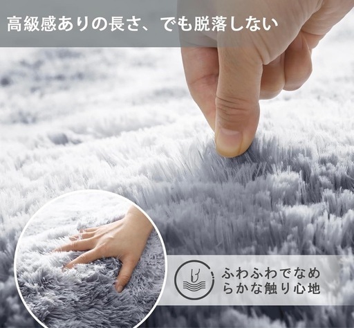 ✨美品✨　毛長絨毯