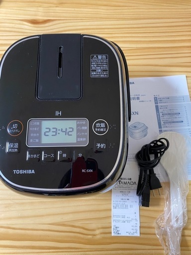 【付属品付】東芝　IHジャー炊飯器　RC-5XN 2021年製