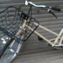 白　自転車の画像