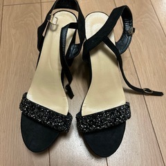 25cmビジューサンダルの画像