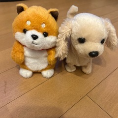 喋る、動くワンコ2種