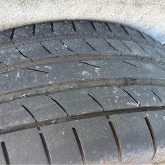 17インチホイールLeonis タイヤContinetal付きの画像