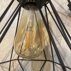ニトリ　ペンダントライト　電球付きの画像