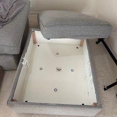 IKEA KIVIK オットマン 中古の画像