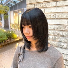 【6月22日 レイヤーカット】白髪染め＋カット✨