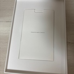 箱付きiPad9 64GB Wi-Fiモデルの画像
