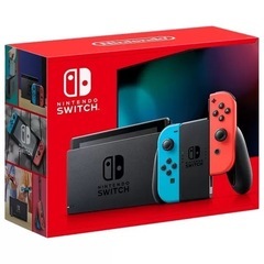 未使用　Switch ネオンブルー　ネオンレッド