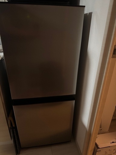 AQUA 冷蔵庫 AQR-14N（S） 2024年製／美品・引越しのため出品／台東区引取可