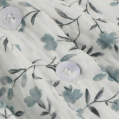 Shien Dazy  小花柄Vネックブラウス Mサイズの画像