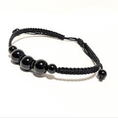 黒オニキス　ブレスレットの画像