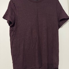 ユニクロ リネン100 Tシャツ XL