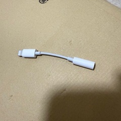 ②iPhone・iPad用ライトニングヘッドホン変換プラグ