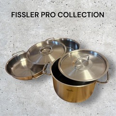 【3個SET】Fissler フィスラー プロコレクション 両手鍋 パエリアパン 3個SET】Fissler フィスラー プロコレクション 両手鍋 パエリアパン