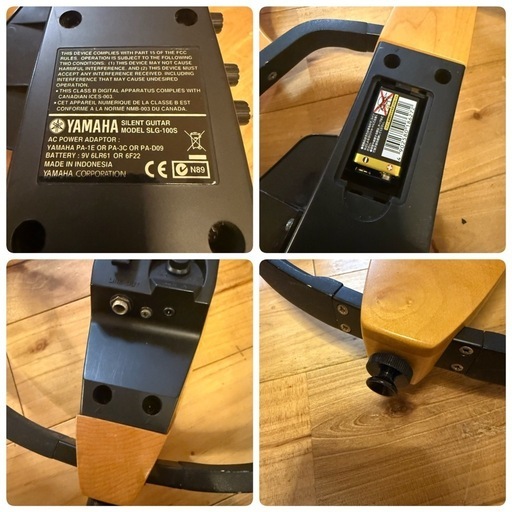YAMAHA SLG-100S ヤマハ サイレントギター 専用ギグバッグ付