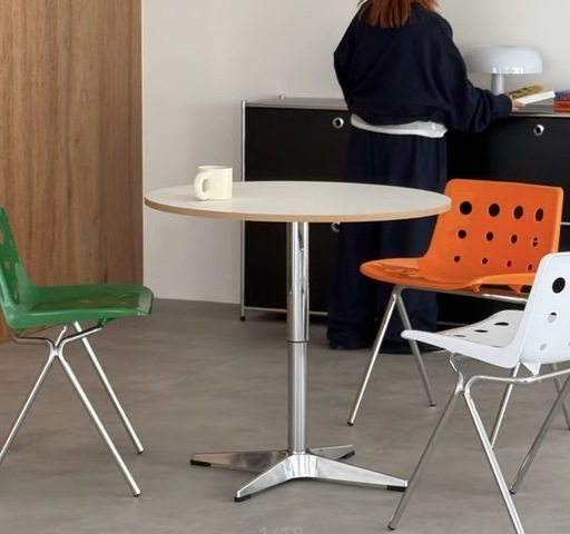 【未使用品】モダンテーブルの脚のみ　H75cm