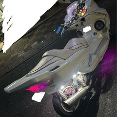 フルカスタム⭐︎マジェスティC250⭐︎オーディオスピーカー6発エアロLEDストロボなどの画像