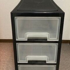 【予約中】◆カーラーボックス3段　収納（衣装ケース）の画像