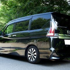車検満タン セレナハイブリッドハイウェイスターVセレクション 実走行 プロパイロット エマージェンシーブレーキ ナビ フルセグTV Bluetooth バックモニター 両側パワスラ インテリキー LEDライト LEDフォグ  ETCの画像
