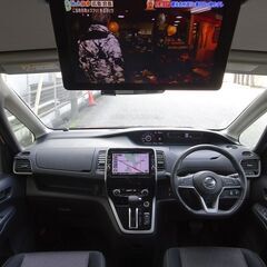 車検満タン セレナハイブリッドハイウェイスターVセレクション 実走行 プロパイロット エマージェンシーブレーキ ナビ フルセグTV Bluetooth バックモニター 両側パワスラ インテリキー LEDライト LEDフォグ  ETCの画像