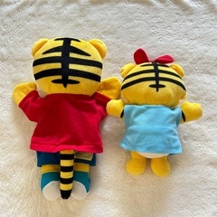 しまじろう　はなちゃん　パペット　ぬいぐるみ　こどもちゃれんじ　ベネッセ　知育　知育玩具　着せ替え　着脱の画像