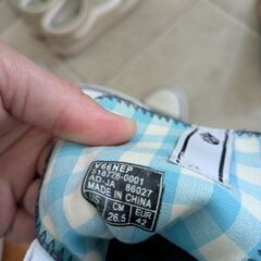 VANS ハイカットスニーカー　数回使用のみ！の画像