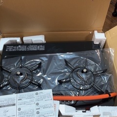 新古リンナイプロパンガス用ガステーブルの画像