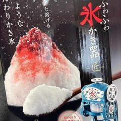 かき氷器