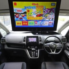 即乗りＯＫ セレナハイブリッド ハイウェイスタープロパイロットエディション エマージェンシーブレーキ ナビ TV フリップダウンモニター バックモニター 両側パワスラ インテリキー ETCの画像