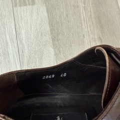 ANTONIO RUFO革靴 ストレートチップ 25-25.5の画像