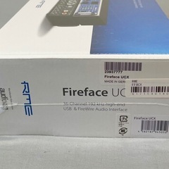 【新品未開封】RME Fireface UCX オーディオインターフェースの画像