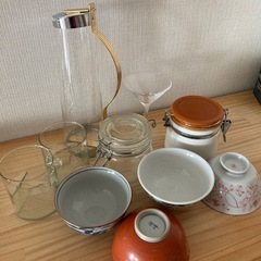 お茶碗、加湿器、夏皿、等々の画像