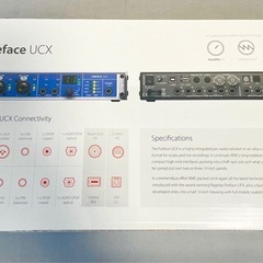 【新品未開封】RME Fireface UCX オーディオインターフェースの画像