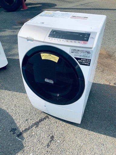 ♦HITACHI ドラム式電気洗濯乾燥機【2019年製】BD-SV110CR
