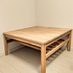 天然木　無垢　テーブル　　