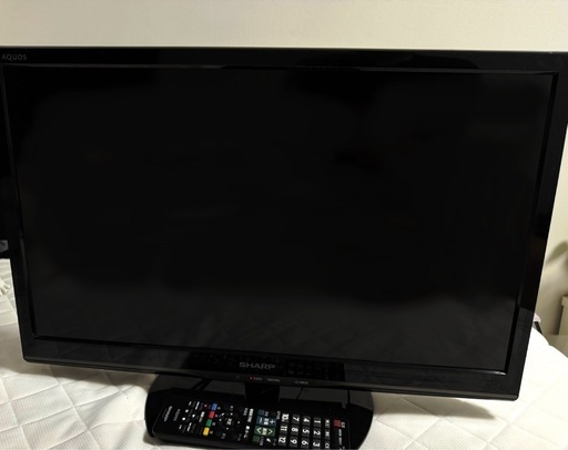譲ります】壊れたテレビ AQUOS 24インチ (みい) 志村坂上の