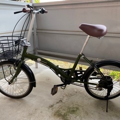 【取引中】20インチ　折りたたみ自転車
