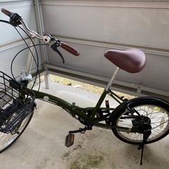 【取引中】20インチ　折りたたみ自転車の画像