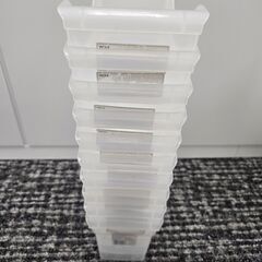 【日本製】プラスチックケース60箱　＜ダイソー6000円相当・お届け無料＞の画像