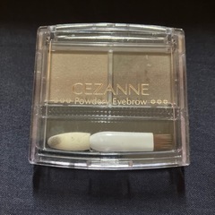 ⭕️ほぼ新品★セザンヌ★パウダリーアイブロウ★P2ナチュラルブラウン