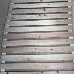 【引き取り希望】すのこ 檜 シングル サイズの画像