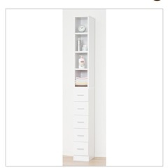 決まりました！美品！【鏡面すきま収納タオルストッカーW20】の画像