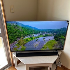 購入して １カ月　５０Ｖ４kフィルム剥がしてません 美品　 ほぼ...