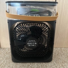 冷風機 冷風扇　噴霧加湿・冷感アップグレード・1台3役】卓上冷風機 小型 の画像