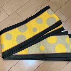 お話し中浴衣半幅帯