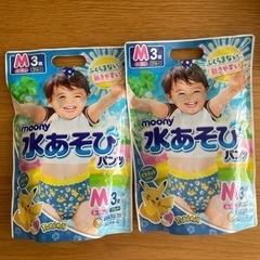 moony 水あそびパンツ　M3枚入り✖️2袋