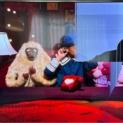 LG 55型テレビ（液晶割れ有）の画像