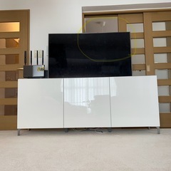LG 55型テレビ（液晶割れ有）