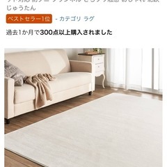【使用済み】ラグ